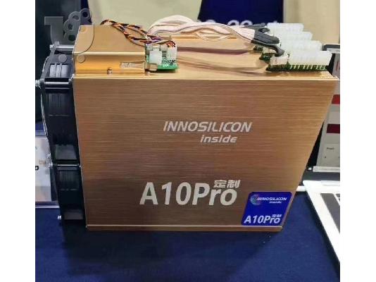 PoulaTo: New Innosilicon A10 Pro 6G 720MH/s ,  Antminer S19 Pro Hashrate 110Th/s